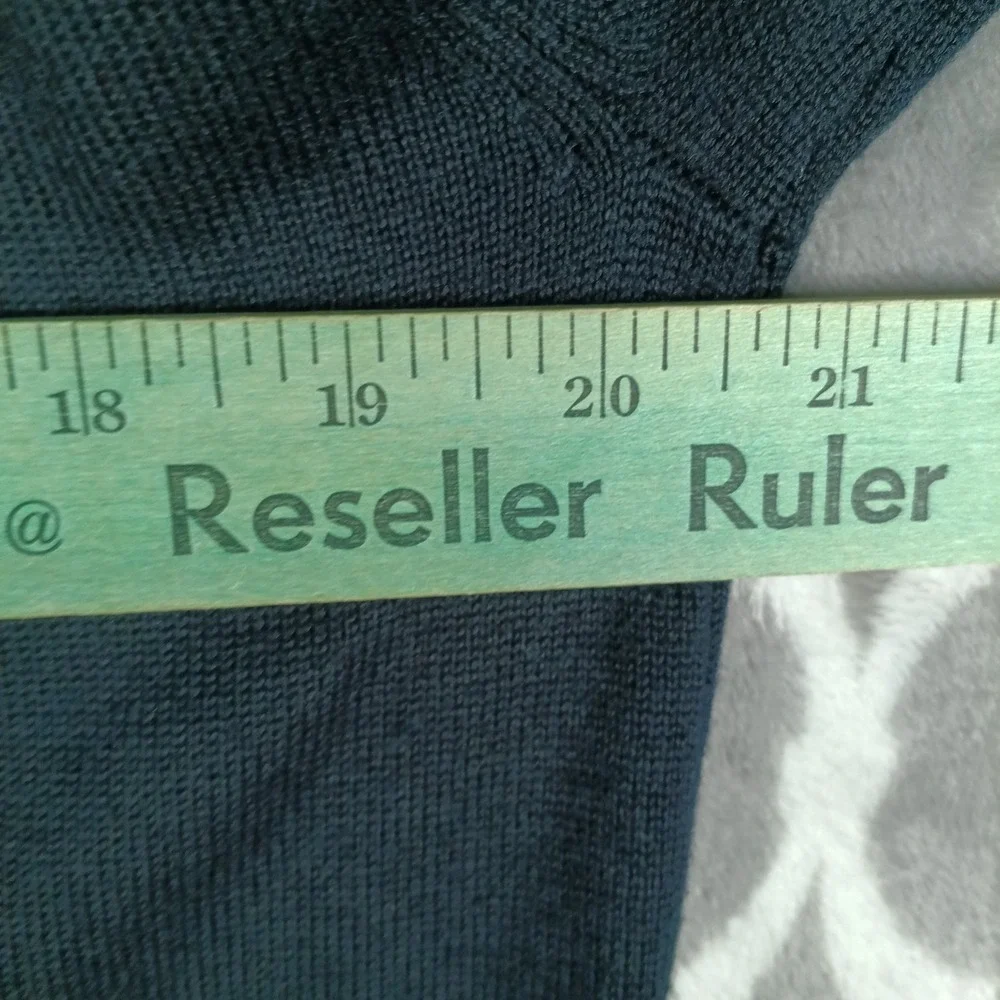 Peter Millar Sweater Men Medium Black V Neck Silk Cashmere Cotton Pullover